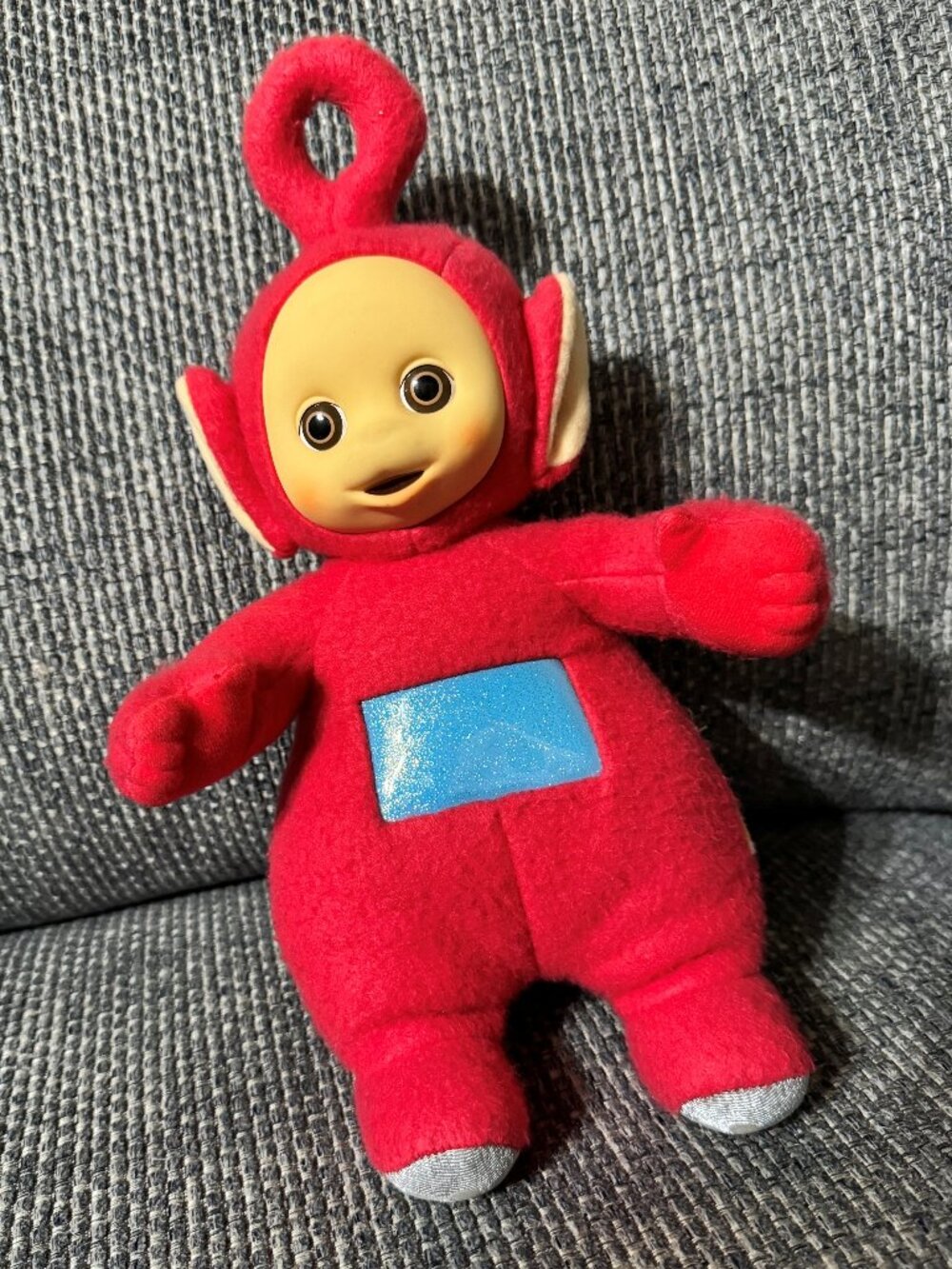 Vintage Playskool 1998 Red 12" Teletubbies Plush Stuffed Toy